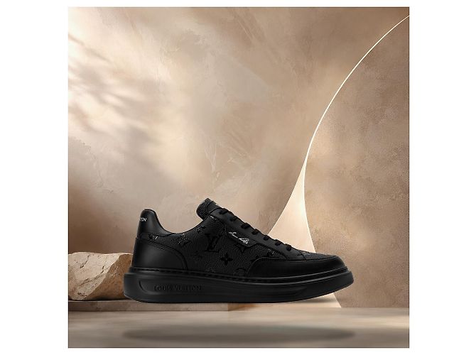 Louis Vuitton Beverly Hills Sneakers Black Nero - vista 3