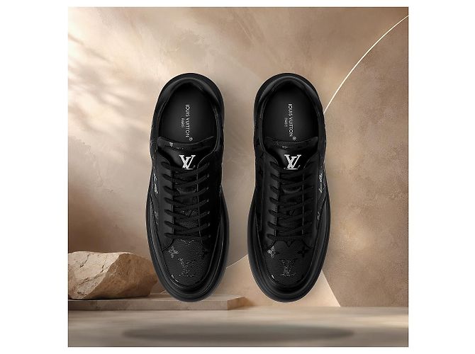 Louis Vuitton Beverly Hills Sneakers Black Nero - vista 4