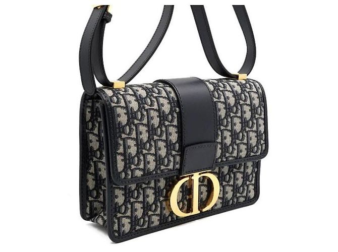 Dior Borsa a spalla con patta e borsa a tracolla Montaigne Oblique Multicolore - vista 3