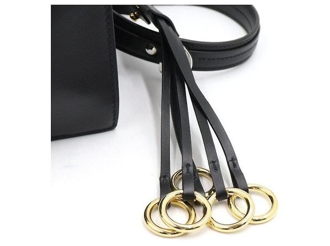 Prada Borsa a spalla e borsa a tracolla Multi Charm in pelle Soft Sound nera - vista 5