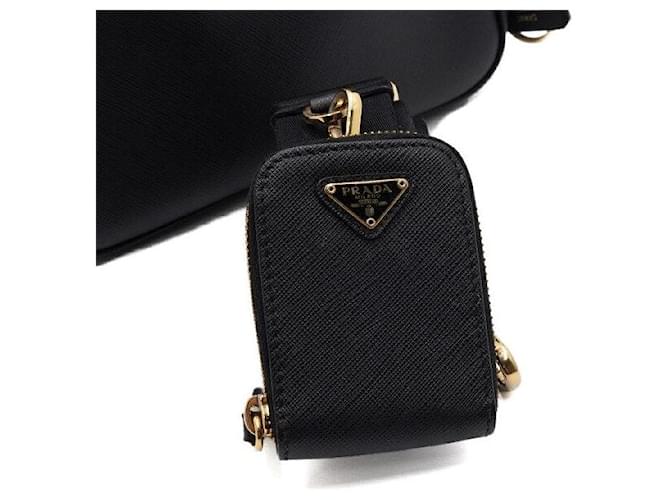 Prada Borsa Hobo Multi Re-edition con catena nera Nero - vista 7