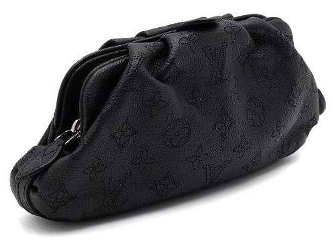 Louis Vuitton Borsa a tracolla e crossbody Scala Mini Pouch in Monogram Mahina nero - vista 4