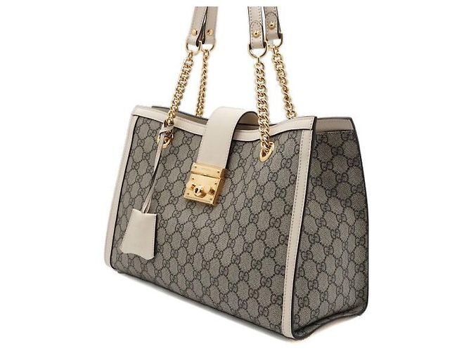 Gucci Borsa a tracolla con grossa catena dorata D'oro - vista 3