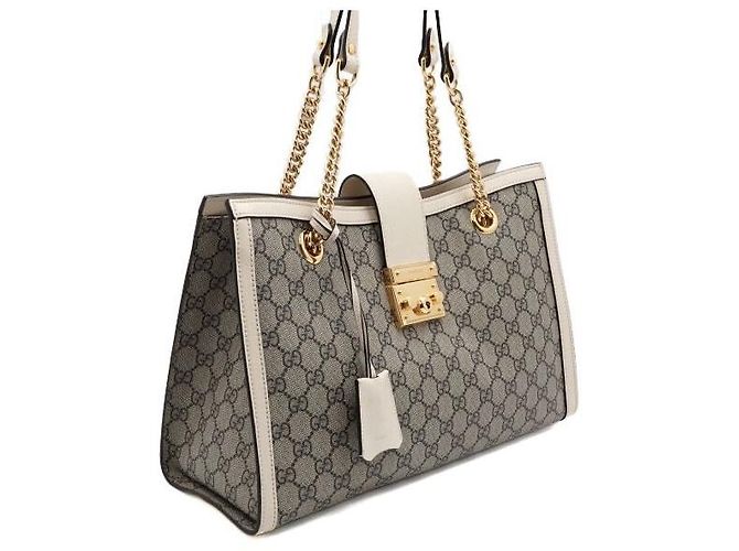 Gucci Borsa a tracolla con grossa catena dorata D'oro - vista 4