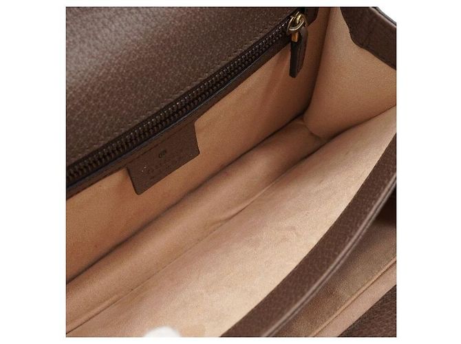 Gucci Borsa Ophidia GG Supreme Small Top Handle Bag Tote e Borsa a Tracolla Marrone - vista 6