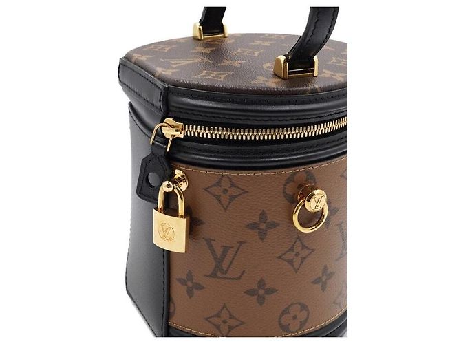 Louis Vuitton Borsa Tote e Borsa a Tracolla Cannes Monogram Reverse Canvas Contrast Multicolore - vista 7