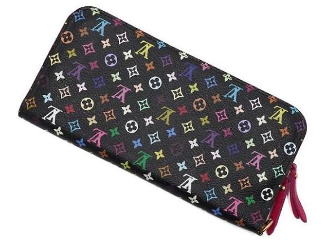 Louis Vuitton Portafoglio lungo Monogram Murakami Black Multi Insolite Wallet - vista 12