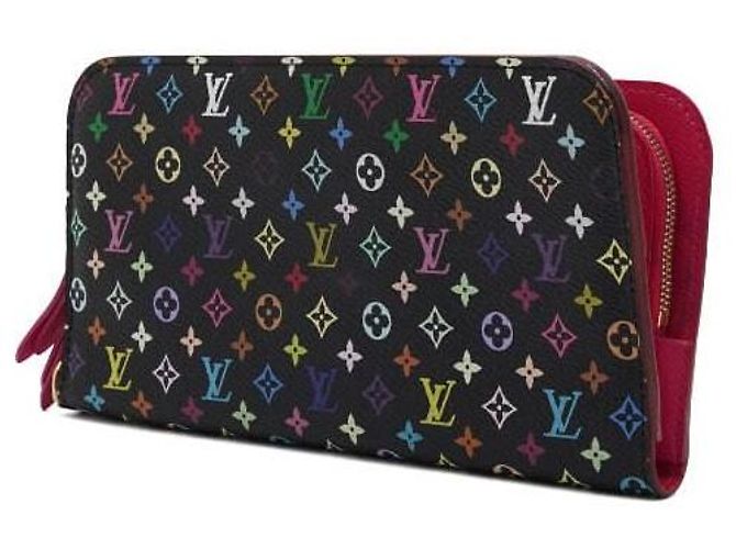 Louis Vuitton Portafoglio lungo Monogram Murakami Black Multi Insolite Wallet - vista 2
