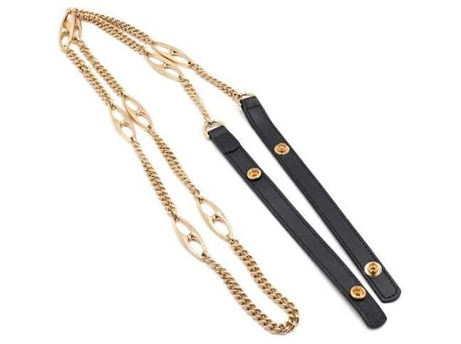 Gucci Borsa a tracolla e spalla Jumi Interlocking Small Chain con morsetto nero - vista 10