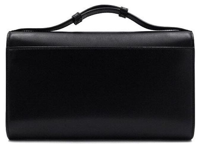 Gucci Borsa a tracolla e spalla Jumi Interlocking Small Chain con morsetto nero - vista 4