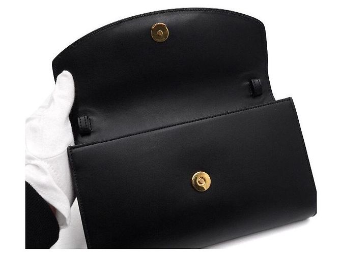 Gucci Borsa a tracolla e spalla Jumi Interlocking Small Chain con morsetto nero - vista 5