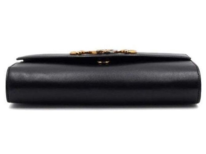 Gucci Borsa a tracolla e spalla Jumi Interlocking Small Chain con morsetto nero - vista 7
