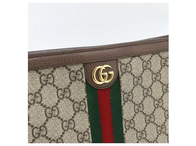 Gucci Borsa a Pochette Ophidia GG Supreme - vista 4
