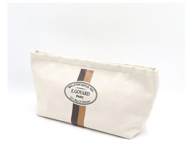 Goyard Canvas Toiletry Necessaire PM Natural Pouch Clutch Bag - Ansicht 2