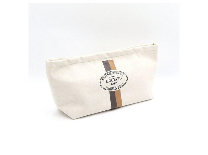 Goyard Canvas Toiletry Necessaire PM Natural Pouch Clutch Bag - Ansicht 3