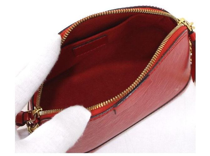 Louis Vuitton Borsa a spalla e crossbody Alma Mini Chain - vista 5