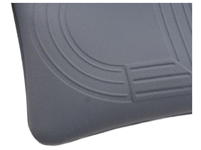 Hermès Borsa Clutch Pouch Small Case Marine in Neoprene e Nylon Grigio - vista 8
