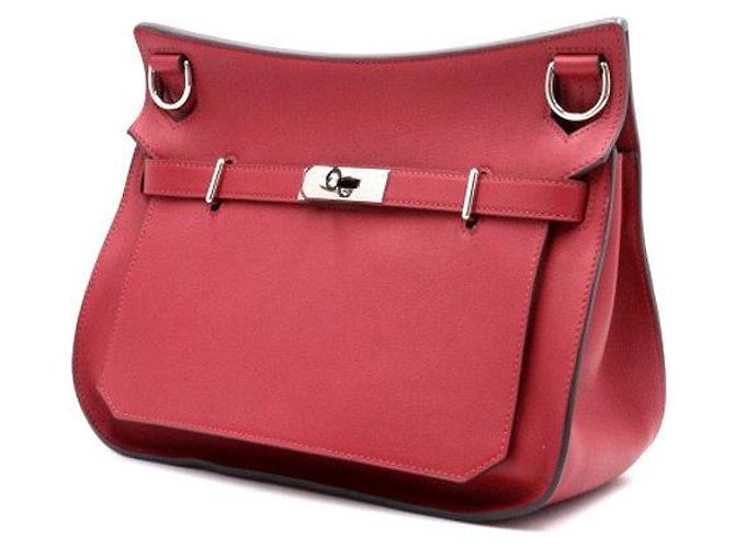 Hermès Borsa a spalla e crossbody Loose Swift Rosso - vista 2