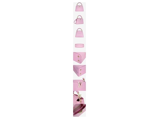 Louis Vuitton Capucines Mini Pink Rosa - vista 2