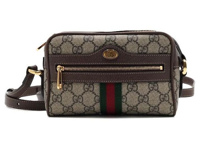 Gucci Borsa a tracolla mini Ophidia GG Supreme - vista 2