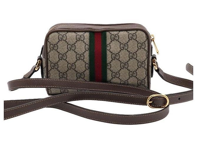 Gucci Borsa a tracolla mini Ophidia GG Supreme - vista 5
