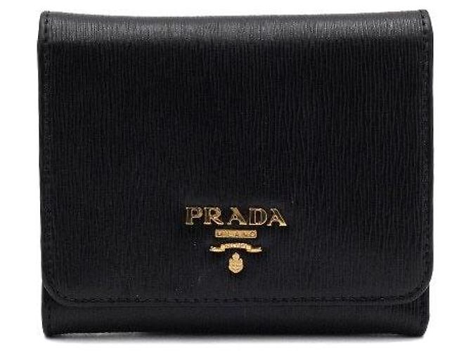 Prada Portefeuille pour femme Viterbo Move noir - vue 2