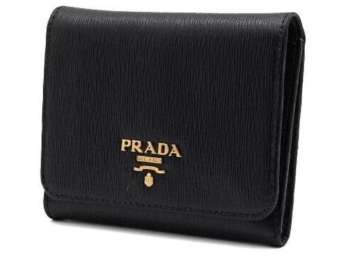 Prada Portefeuille pour femme Viterbo Move noir - vue 3