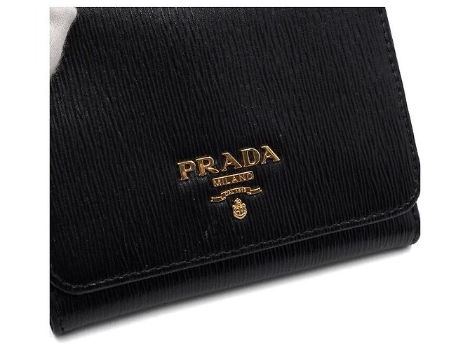 Prada Portefeuille pour femme Viterbo Move noir - vue 5