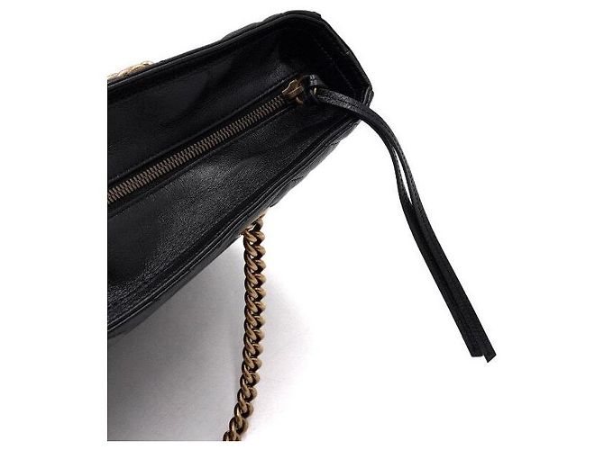 Gucci Borsa Tote e Borsa a Tracolla Medium Matelassé con Catena Dorata - vista 8