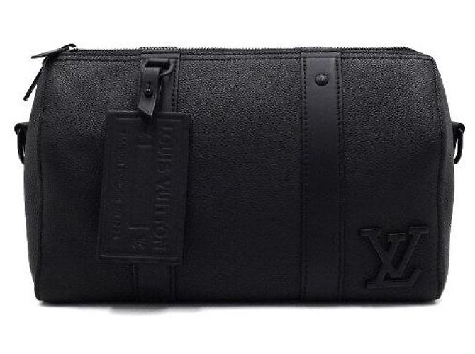 Louis Vuitton Saco de Ombro e Saco Transversal AeroGram City Keepall Preto - vista 2
