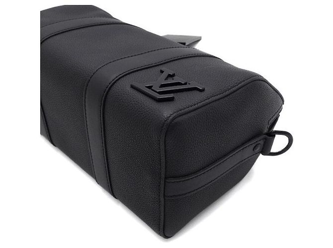 Louis Vuitton Saco de Ombro e Saco Transversal AeroGram City Keepall Preto - vista 8