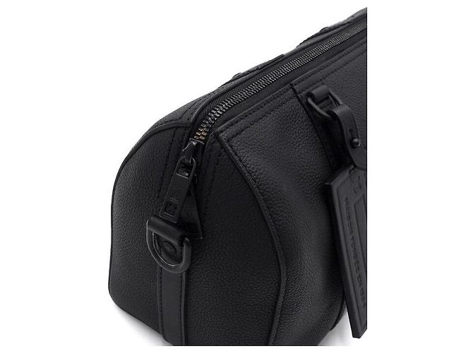 Louis Vuitton Saco de Ombro e Saco Transversal AeroGram City Keepall Preto - vista 9