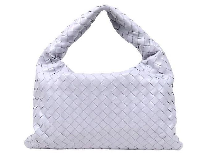 Bottega Veneta Picca borsa a tracolla Hop in pelle viola Porpora - vista 3