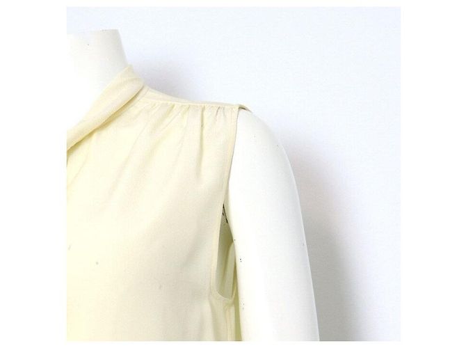Gucci Blusa sin mangas para mujer con lazo de seda - vista 3