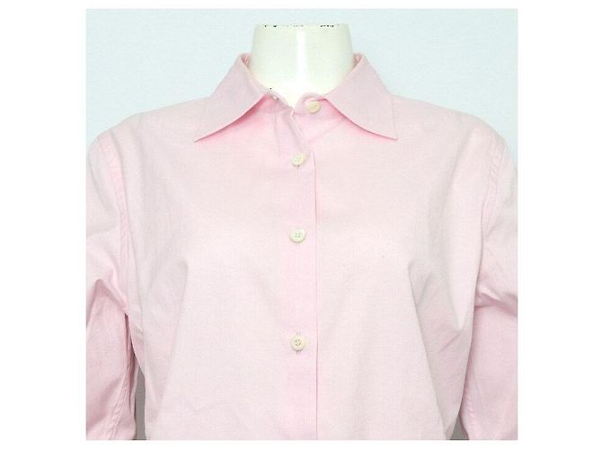 Prada Pink Oxford Cotton Women's Shirt - view 2