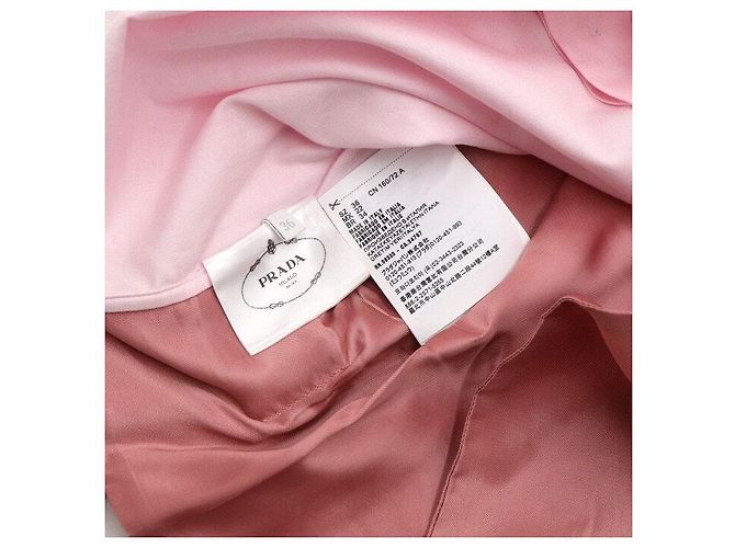 Prada Pink Oxford Cotton Women's Shirt - view 6