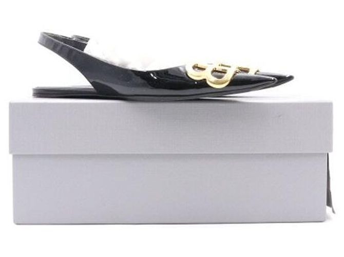 Balenciaga Scarpe basse slingback con logo - vista 7