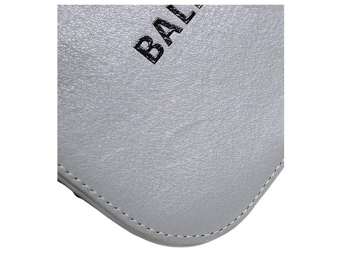 Balenciaga Borsa a Tracolla per Fotocamera Everyday Grigia Marrone - vista 10