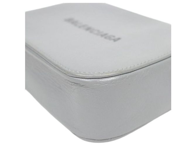 Balenciaga Borsa a Tracolla per Fotocamera Everyday Grigia Marrone - vista 5