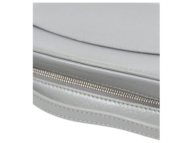 Balenciaga Borsa a Tracolla per Fotocamera Everyday Grigia Marrone - vista 7