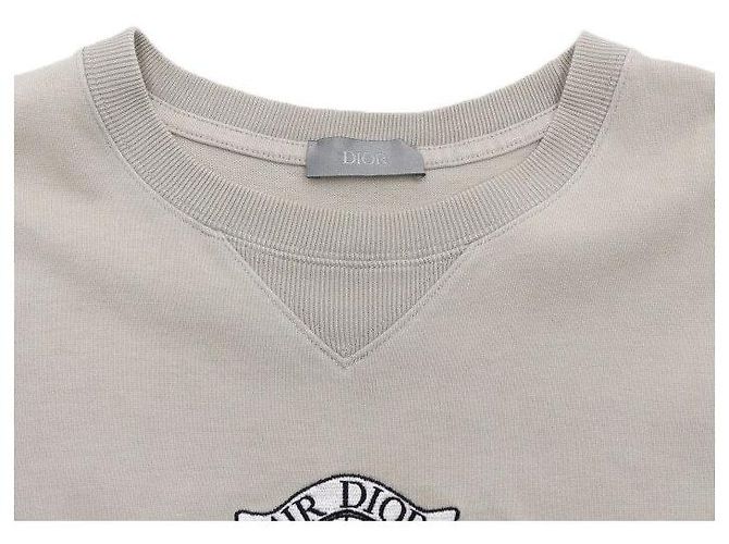 Dior Air Jordan T-Shirt für Herren aus Baumwolle, hellgrau Braun - Ansicht 5