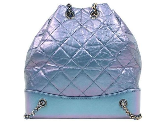 Chanel Zaino Gabriel iridescente Multicolore - vista 3