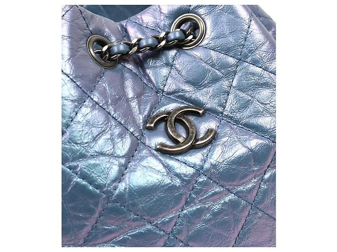 Chanel Zaino Gabriel iridescente Multicolore - vista 9
