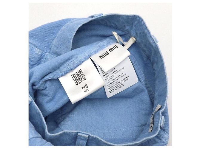 Miu Miu Pantaloni in denim Drill da donna - Jeans blu - vista 6