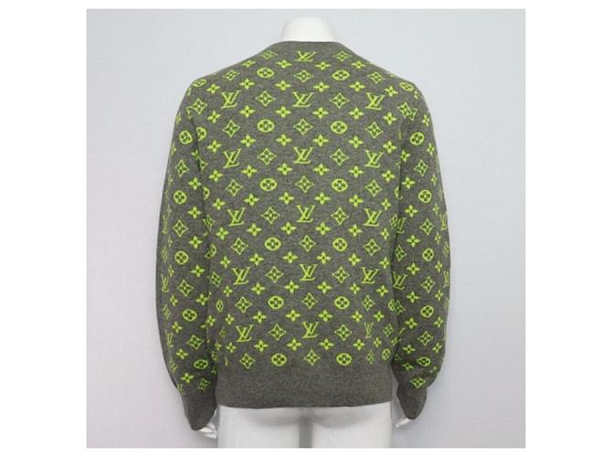 Louis Vuitton Grauer Half and Half Monogram Strickpullover für Herren Braun - Ansicht 4