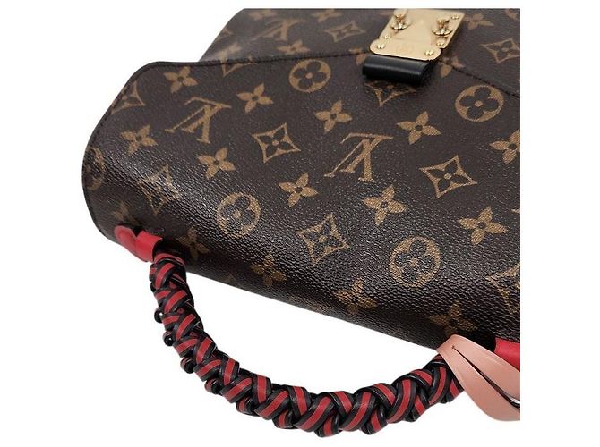 Louis Vuitton Borsa Tote Pochette Metis Bread Multicolore - vista 6