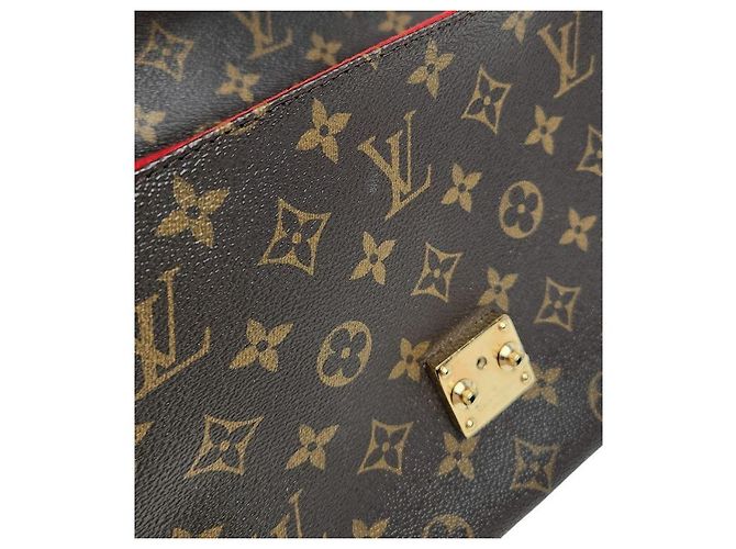 Louis Vuitton Borsa Tote Pochette Metis Bread Multicolore - vista 8