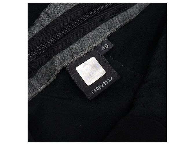 Fendi Falda de algodón gris para mujer - vista 6