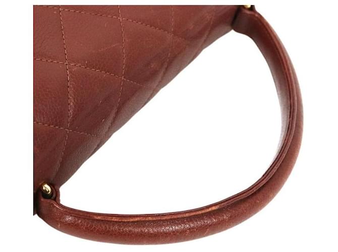 Chanel Brown Coco Handle Tote Bag Braun - Ansicht 5