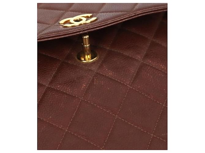 Chanel Brown Coco Handle Tote Bag Braun - Ansicht 6